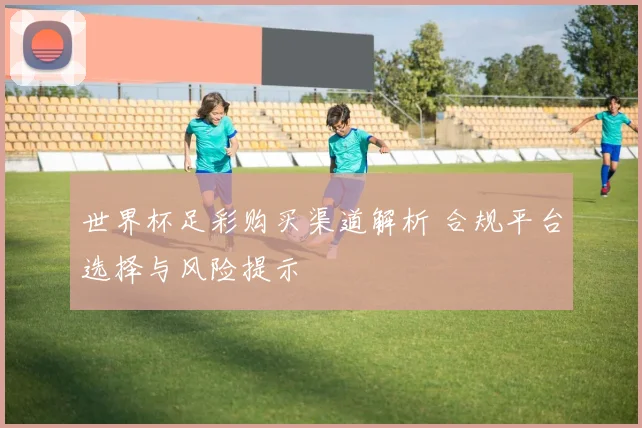 世界杯足彩购买渠道解析 合规平台选择与风险提示